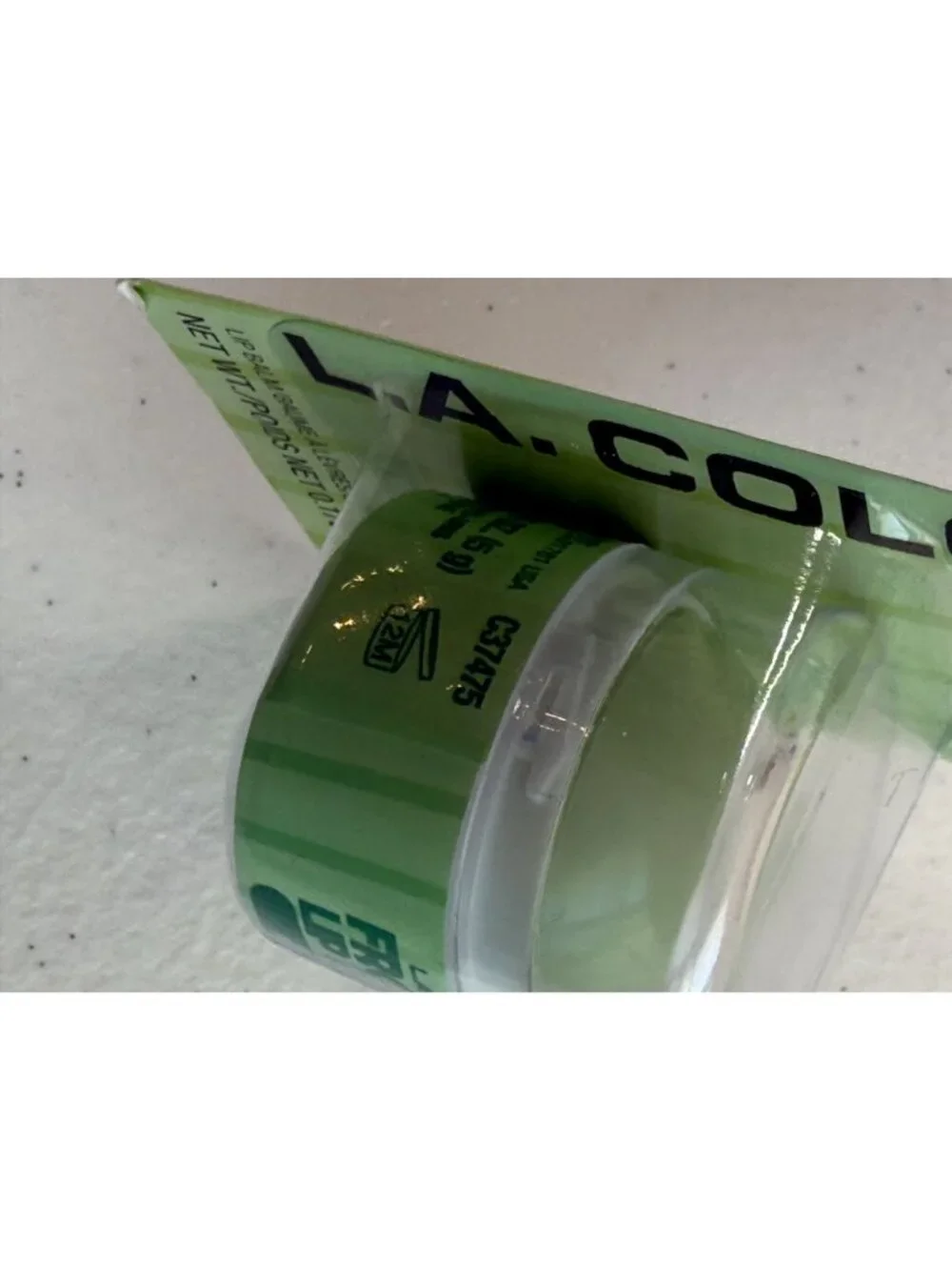 L.A. Colors Fro-Yo Lips Mint Scented Lip Balm New